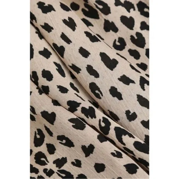 Elegant Leopard Print Maxi Dress - Picture 4 of 4